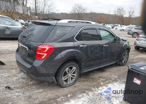 2016 Chevrolet Equinox Ltz from USA, damaged, VIN 2GNFLGEK2G6241829
